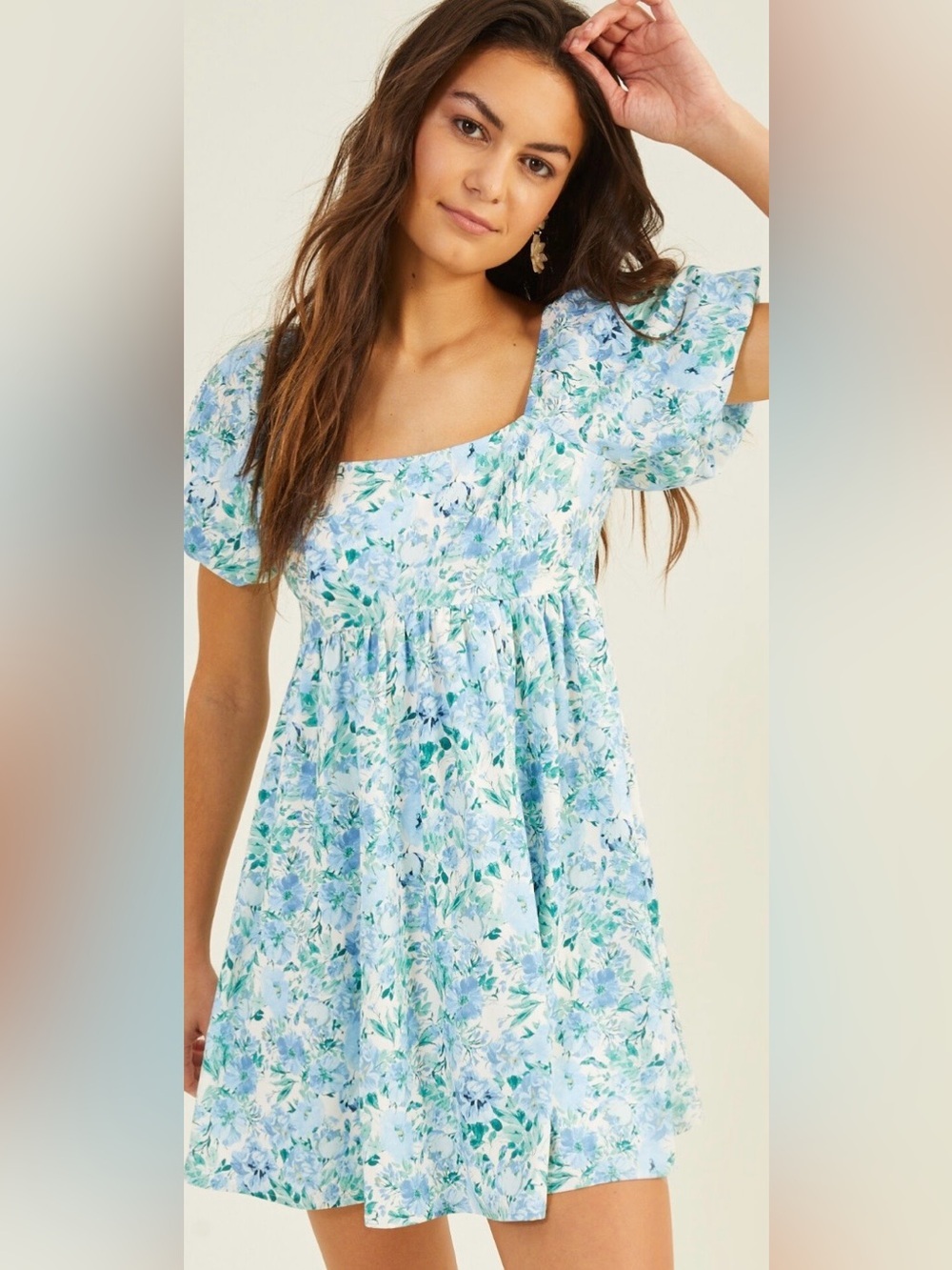 Altar’d State Bristol Puff Sleeve Dress Size Medium Cottagecore Romantic